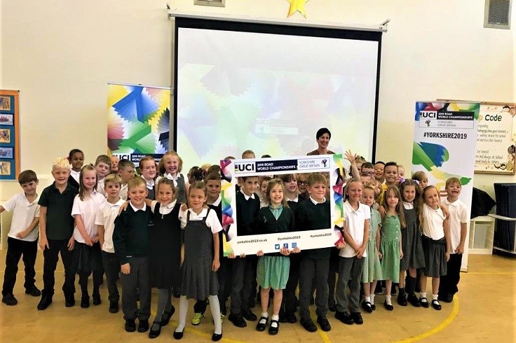 UCI Rainbow Tour at Thorne Green Top Primary School